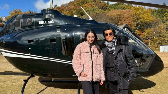 【 天翔愛 】父・藤岡弘、さんの80歳の誕生日を祝福「私の憧れ！私のヒーロー」　映画のワンシーンのような2ショットを投稿|TBS NEWS DIG