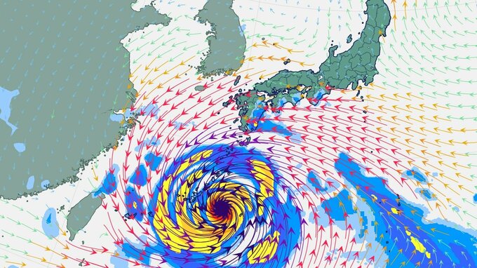 【台風情報】大型で非常に強い台風13号　父島南東を西へ…最大瞬間風速50ｍ　沖縄地方は5日奄美地方6日から猛烈なしけ　進路予想と今後の雨風シミュレーション（気象庁4日午前5時22分発表）|TBS NEWS DIG