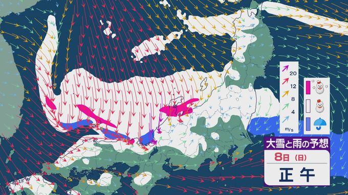 【今週の雪】「立春」で暖かさ訪れるも週末にかけて冬型気圧配置になり強い寒気も到来 北陸など日本海側では雪の土日に 8日(日)衆議院選挙の投票にも大きく影響のおそれ 雪と風シミュレーション|TBS NEWS DIG