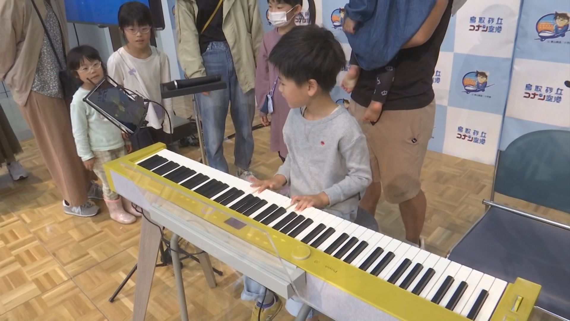 電子ピアノ「Privia」最上位モデルをCASIOが寄贈 空港にストリート 