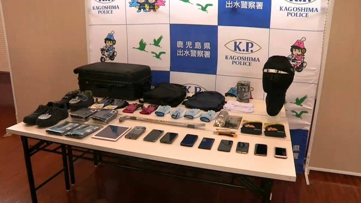 トクリュウか　強盗目的でバール準備したなどの疑い　会社員(27)など男5人逮捕・送検　鹿児島