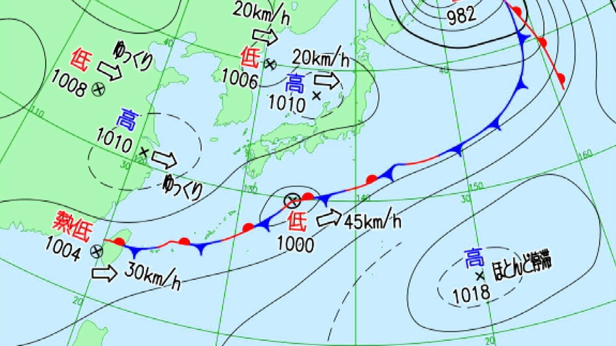 “台風のたまご”熱帯低気圧が発生　梅雨前線を刺激…今後の天気は？【雨風シミュレーション】