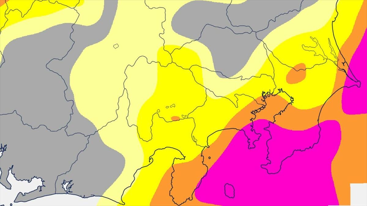 【関東甲信】大気が非常に不安定　６日夜～７日朝にかけ　落雷や激しい突風、急な強い雨などに注意【土日は？いつ・どこで？　発雷確率・大雪と雨のシミュレーション】