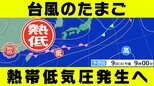 【台風のたまご】熱帯低気圧発生へ 沖縄・奄美は大雨に警戒 気象庁予想天気図【雨・風シミュレーション14日(日)まで】台風情報に今後注意|TBS NEWS DIG