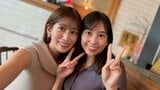 【 中川安奈 】　妹との“仲睦まじい”ランチ2ショット公開　「姉妹の姉は面長率が高い」説に「中川家はまさにそれ！」と共感|TBS NEWS DIG
