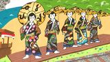「駅が明るくなったから人がたくさん来たらいいな」小学生らが半年かけて駅舎に描いた壁画アートをお披露目=浜松市天竜区 | 静岡のニュース | SBSNEWS | 静岡放送