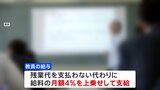 教員の「残業代」　働き方改善なら段階的引き上げ　財務省案|TBS NEWS DIG