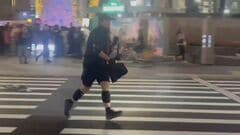 台湾・台北で男が複数の場所で刃物で切りつける 発煙弾投げ込みも| TBS CROSS DIG with Bloomberg