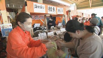 地震で商いの場失った「輪島朝市」金沢で出張開催第2弾 前回より4店舗多い33店並ぶ|TBS NEWS DIG