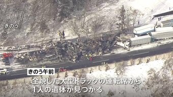関越道で67台多重事故　新たに1人の遺体が見つかり計2人死亡・26人重軽傷　下り線の一部区間で通行止め続く　午前0時45分現在|TBS NEWS DIG