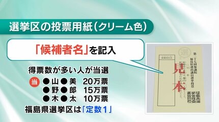 投票用紙は白とクリーム色の「2枚」投票所には支援制度も…選挙の仕組み