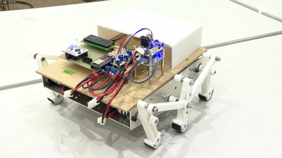"災害現場での人命救助や探索を想定" 静大生が開発した「レスキューロボット」 がれき撤去や6本足歩行も【わたしの防災】　|　静岡のニュース | SBSNEWS | 静岡放送