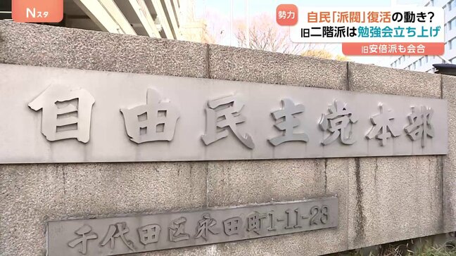 裏金問題で解体も…自民党内で派閥復活の動き？ 旧派閥メンバー中心とした会合相次ぐ　背景に衆院選で誕生した新人議員　党内で存在感高める狙いも|TBS NEWS DIG