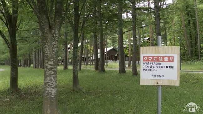 クマの目撃情報あった青森公立大学　学生は「歩いて帰るときもあるので怖い…」　看板設置・職員がチラシ配布で注意呼びかけ|TBS NEWS DIG