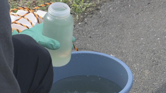 フッ素化合物・PFAS　米軍岩国基地に近接する遊水池で市民団体が2回目の調査　山口県岩国市|TBS NEWS DIG