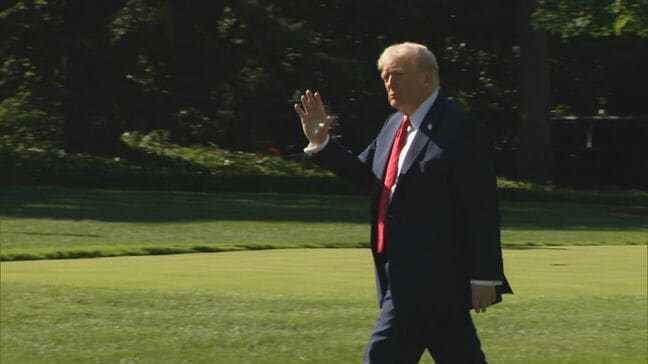 トランプ大統領が今年2回目の健康診断 医師「並外れて健康」 心血管の状態は実年齢よりも“14歳”若い|TBS NEWS DIG