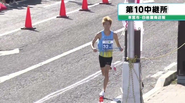 【動画あり】第10中継所　通過順位　個人記録あり【第36回ふくしま駅伝2024】※公式記録　福島駅伝|TBS NEWS DIG