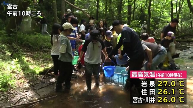 熱中症に注意　各地で気温上昇　真夏日予想の地点も　8日の岩手県内|TBS NEWS DIG