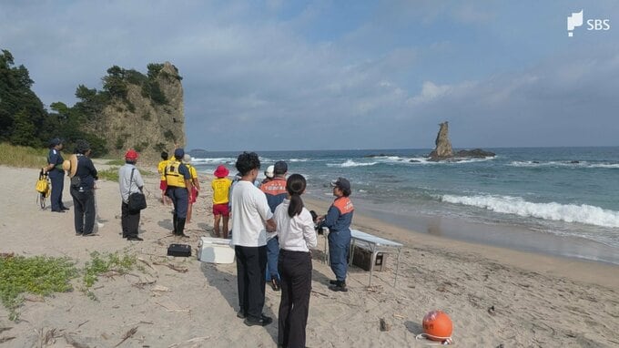 「岩場から飛び込む人を見た」ライフセーバー通報 警察、消防、海保が付近捜索 年齢性別不明 海水浴場から200〜300メートル離れた場所＝静岡・下田市|TBS NEWS DIG