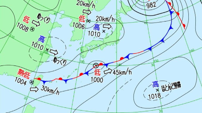 “台風のたまご”熱帯低気圧が発生　梅雨前線を刺激…今後の天気は？【雨風シミュレーション】　|　大分のニュース｜OBS NEWS｜大分放送