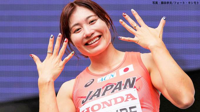 女子100mH 福部真子「自分に合格点をあげたい」原因不明の病と戦い挑んだ東京世界陸上|TBS NEWS DIG