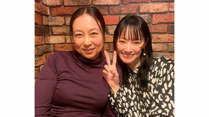 遠野なぎこさん　倉田真由美さんとの　"忘年会"を報告　「色んな暴露話をして（笑）幸せな時間を過ごしました」|TBS NEWS DIG
