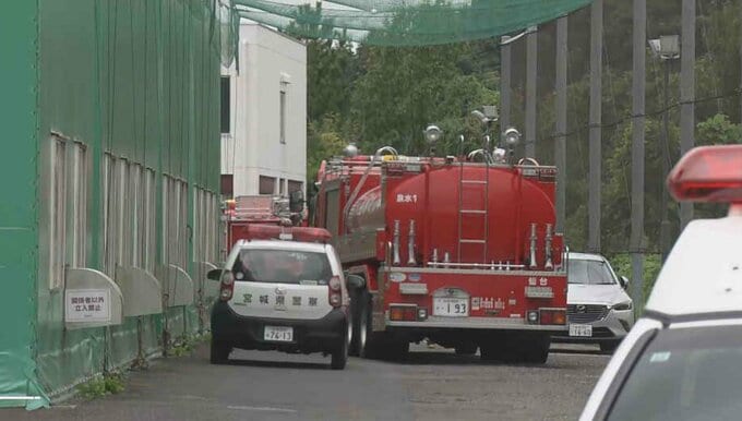 楽天イーグルスの選手寮「泉犬鷲寮」乾燥機から煙 既に鎮火けが人なし　仙台|TBS NEWS DIG