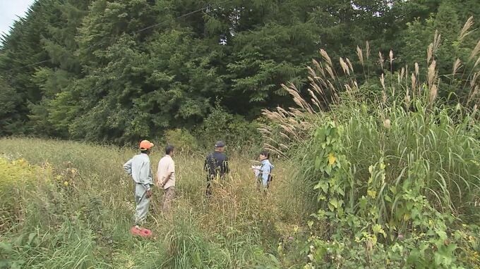 池上さんがクマを駆除した現場（北海道砂川市・2018年）