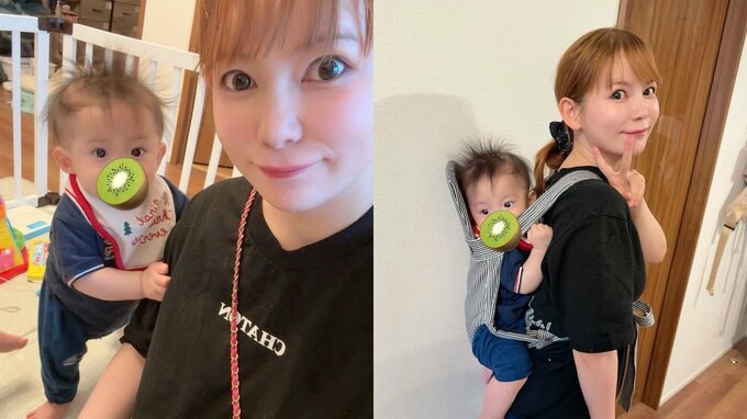 【 中川翔子 】　生後8か月の双子の “ハイハイ後追い” に嬉しい悲鳴「弟くんの後追い凄い！ちょっとでもママが離れるとぎゃー！と呼ぶのかわいすぎる」|TBS NEWS DIG
