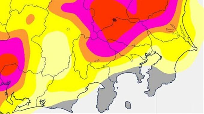 【関東甲信】9日昼過ぎ～夜遅くにかけ　雷を伴った激しい雨や非常に激しい雨の降る所が　警報級のおそれも　【雨と風のシミュレーション・発雷確率】|TBS NEWS DIG