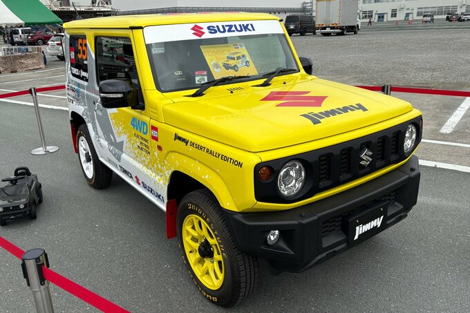 トミカ55周年記念デザイン「ジムニー」を静岡県内初展示 2年ぶり開催のスズキ「秋祭り」 に7000人【静岡】|TBS NEWS DIG