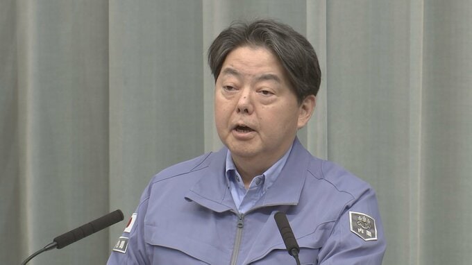 林官房長官 金正恩総書記からのお見舞いメッセージ「感謝の意を表したい」