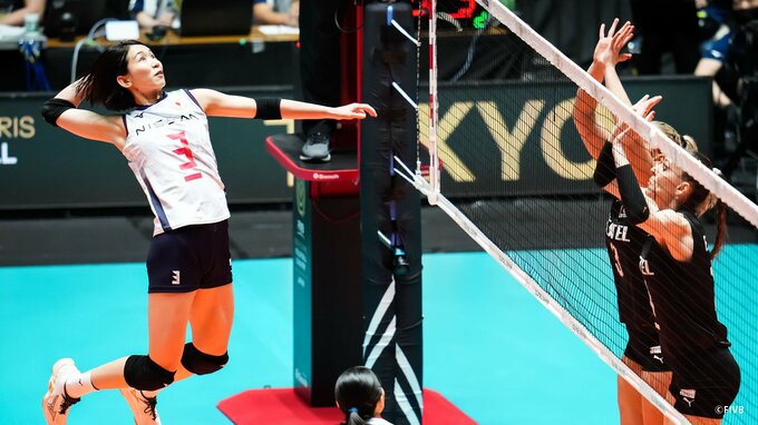 眞鍋ジャパン 世界ランク1位トルコに1‐3で逆転負け 五輪出場をかけた戦いは最終戦に 古賀主将「明日は勝ちます」【パリ五輪予選】|TBS NEWS DIG