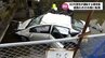 乗用車がフェンス突き破り約1.7m下の水路に転落　運転の80代男性が病院に搬送　|　MRTニュース ｜ ＭＲＴ宮崎放送