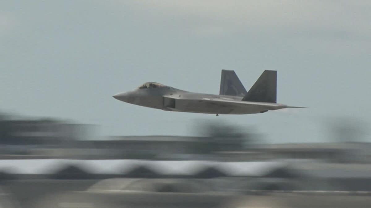 米軍嘉手納基地で「即応訓練」 今月7日まで　騒音激化
