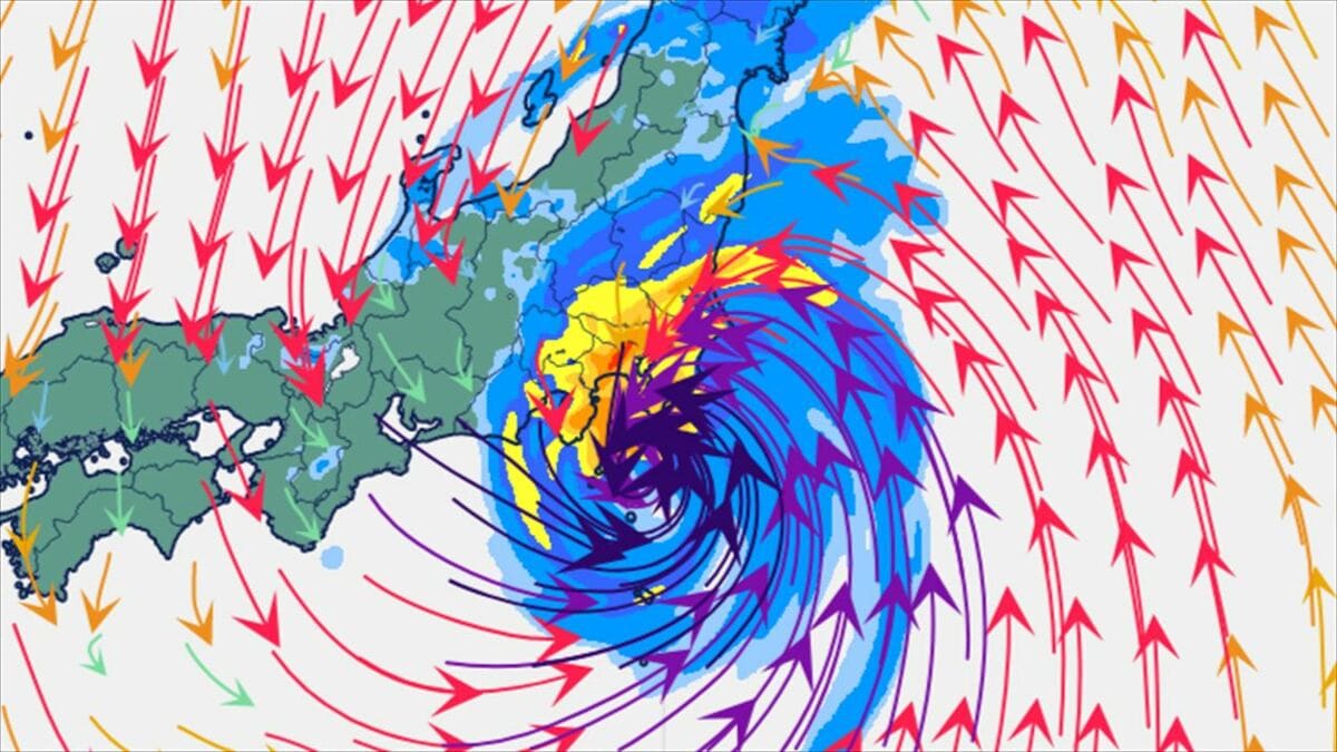 【台風情報・気象庁 午後0時45分発表の進路予想図あり】大型で強い台風25号　21日昼前～夜遅くにかけ関東甲信地方にかなり接近の見込み　土砂災害に厳重に警戒　【進路予想・シルバーウィークは？　雨と風のシミュレーション】