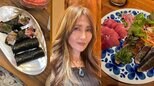 【 工藤静香 】　大葉とたっぷり薬味で味わうカツオ料理を披露「あ〜カツオ美味しかった」「食べ方色々」玉ねぎ酢漬け＆山盛り香味野菜で手巻き風にもアレンジ|TBS NEWS DIG