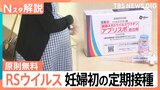RSウイルス 妊婦への定期接種開始 約3万円の自己負担が「原則無料」に、お母さんから赤ちゃんへ“最初のプレゼント”【Nスタ解説】|TBS NEWS DIG