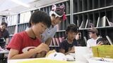 総社南高校・通称「ジャミ高」で「Let's study with ジャミ生」　子どもたちが高校生と一緒にお面作りに挑戦【岡山】|TBS NEWS DIG