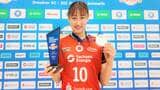 【バレーボール】日本代表・秋本美空(19)海外デビュー戦で19得点!プレーヤーオブザマッチに選出「緊張しなかった。試合で成長を感じられた」|TBS NEWS DIG