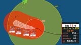 【台風情報】大型で強い台風13号（ドルフィン）沖縄・奄美へ進路　最大瞬間風速60mで7日（木）最接近へ　猛烈な暴風雨と高波に厳重警戒【雨と風のシミュレーション】|TBS NEWS DIG