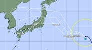 大型台風15号が「珍しい逆走ルート」 11日〜12日にかけ日本接近・通過へ【雨と風のシミュレーション】　|　富山のニュース｜天気・防災｜チューリップテレビ