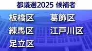 【東京都議選2025】あなたの街の候補者は？顔写真一覧を見る【板橋区・練馬区・足立区・葛飾区・江戸川区】|TBS NEWS DIG