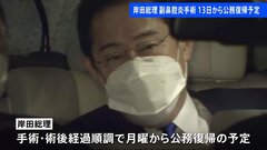 【速報】岸田総理の手術終わる　術後の経過も順調　月曜日から公務に復帰へ| TBS CROSS DIG with Bloomberg