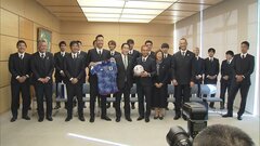 サッカー日本代表が総理官邸に　岸田総理「本当に感謝の気持ちでいっぱい」| TBS CROSS DIG with Bloomberg