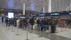 日本と中国の定期便　12月は40%超が運休に　渡航自粛呼びかけが影響か| TBS CROSS DIG with Bloomberg