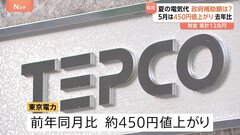 5月の電気代　前年比450円値上がり　政府による電気代などへの補助金の打ち切りが要因| TBS CROSS DIG with Bloomberg