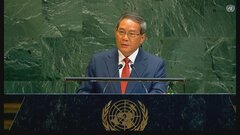 中国・李強首相「国際秩序が深刻な打撃受けている」　国連演説でトランプ政権を暗に批判| TBS CROSS DIG with Bloomberg