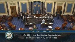 アメリカ議会上院「つなぎ予算」可決　政府機関一部閉鎖41日目 解消に向け前進|TBS NEWS DIG