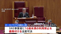 オーストラリア　16歳未満のSNS利用禁止に　国レベルでの禁止は初|TBS NEWS DIG
